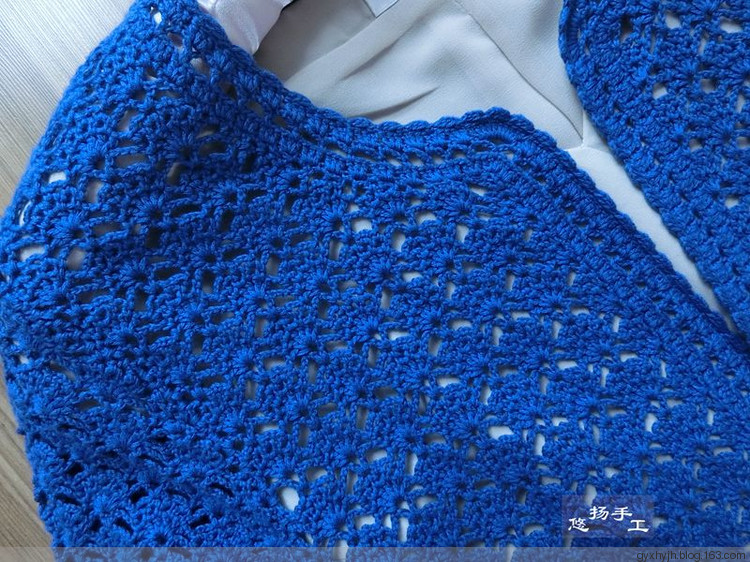 秋意蓝衫 - 悠扬 - 春雨悠扬的编织博客