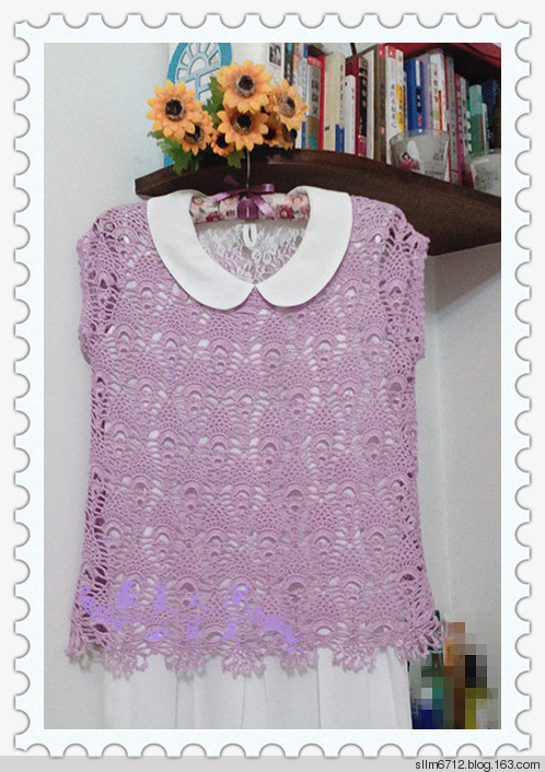【四月手工】香芋紫菠萝钩衣----14.09 - 最美人间四月天 - 最美人间四月天
