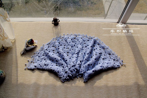 扇舞--冬季围巾 - 小织情结 - lee小织儿的手作时间