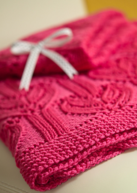 Pink tulip patch粉红色的郁金香毯 - 编织幸福 - 编织幸福的博客